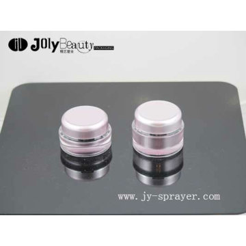 2016 Top-Selling rundes Acryl Kosmetik-Glas